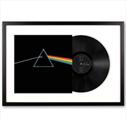 Framed Pink Floyd the Dark Side of The Moon Vinyl Album Art | Homewares