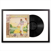Framed Elton John Goodbye Yellow Brick Road - Double Vinyl Album Art | Homewares