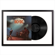 Buy Framed AC/DC Let there Be Rock Vinyl Album Art