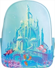 Loungefly Little Mermaid (1989) - Castle Snap Flap US Exclusive Mini Backpack | Apparel