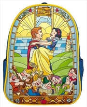 Loungefly Snow White and the Seven Dwarfs (1937) - Stained Glass US Exclusive Mini Backpack | Apparel