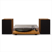Buy Crosley C62 Shelf System Bluetooth Turntable with Stereo Speakers - Walnut