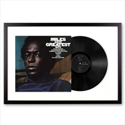 Buy Framed Miles Davis Greatest Hits Vinyl Album Art
