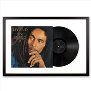 Buy Framed Bob Marley - Legend - Vinyl Album Art