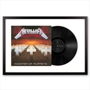 Buy Framed Metallica Master of Puppets - Vinyl Album Art