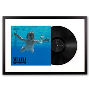 Buy Framed Nirvana Nevermind - Vinyl Album Art