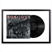 Buy Framed Bon Jovi Slippery When Wet Vinyl Album Art