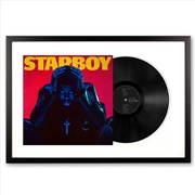 Buy Framed The Weeknd Starboy - Double Vinyl Album Art