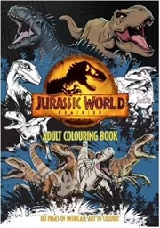 Jurassic World Dominion - Adult Colouring Book | Paperback Book