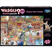 Wasgij Destiny Theme Park Thrills 1000 Piece Puzzle | Merchandise