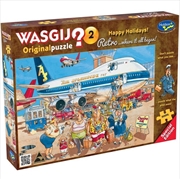 Wasgij 500 Piece XL Puzzle - Original Retro Happy Holidays | Merchandise