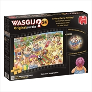 Wasgij  Original Very Merry Holiday 1000 Piece Puzzle | Merchandise