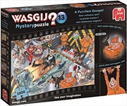 Wasgij 1000 Piece Puzzle - Mystery A Purr-Fect Escape | Merchandise