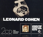 Buy Songs Of Leonard Cohen & Songs Of Love & Hate