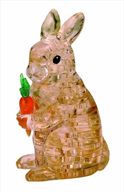 Brown Rabbit 3D Crystal Puzzle | Merchandise