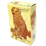 Buy Golden Retriever Crystal Puzzle