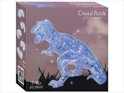 Clear T Rex 3D Crystal Puzzle | Merchandise