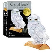 Owl 3D Crystal Puzzle | Merchandise