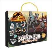 Jurassic World Dominion - Sticker Fun Activity Case | Books
