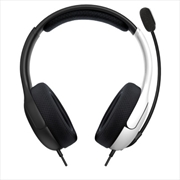 PDP Switch LVL40 Wired Headset Black White | Nintendo Switch