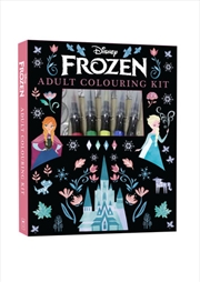 Frozen Adult Colouring Kit (Disney) | Hardback Book