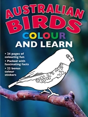 Buy Australian Birds Colour and Learn