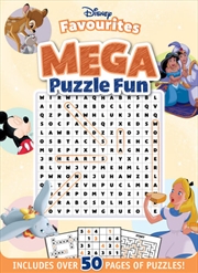Disney Favourites: Mega Puzzle | Paperback Book
