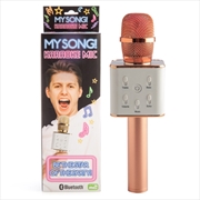 My Song! Karaoke Mic Rose Gold | Hardware Electrical