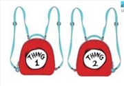 Loungefly Dr Seuss - Thing 1 & 2 Reversible Backpack | Apparel