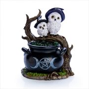 Snowy Owl Cauldron LED Light | Accessories