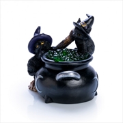 Black Cat Cauldron LED Light | Accessories