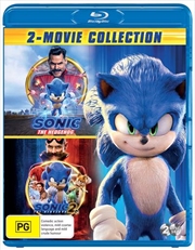 Sonic The Hedgehog / Sonic The Hedgehog 2 | 2 Movie Franchise Pack | Blu-ray