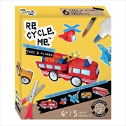 Buy Re-Cycle-Me Cars & Planes Kids Craft Kit