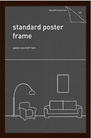 Buy Rustic Oak Frame 61 X 91.5cm