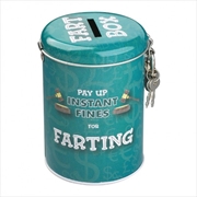 Buy Farting Instant Fines Money Tin