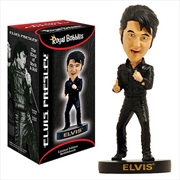 Elvis Presley - Black Leather 68 Comeback Special Bobble Head | Merchandise