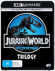 Jurassic World / Jurassic World - Fallen Kingdom / Jurassic World - Dominion | Blu-ray + UHD - 3 Mov | UHD