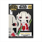 Star Wars - General Grievous 4" Pop! Enamel Pin | Merchandise