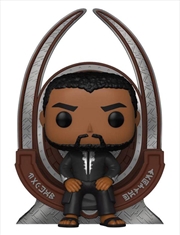 Buy Black Panther (2018) - T’Challa on Throne US Exclusive Pop! Deluxe [RS]