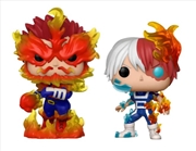 Buy My Hero Academia - Endeavor & Todoroki Pop! Vinyl 2-Pack [RS]