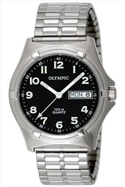 Buy Men's Workwatch - Black - Expanding Band