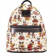 Buy Loungefly Disney - Mickey Tattoo US Exclusive Mini Backpack