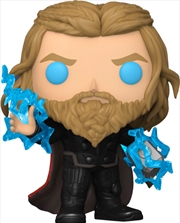 Buy Avengers 4: Endgame - Thor with Thunder US Exclusive Pop! Vinyl [RS]