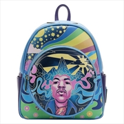 Jimi Hendrix - Psychadelic Landscape Glow Mini Backpack | Apparel