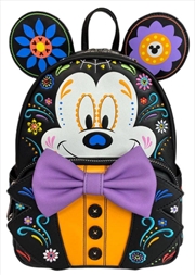 Loungefly Disney - Mickey Mouse Sugar Skull US Exclusive Mini Backpack | Apparel