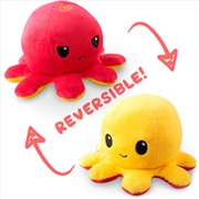 Buy Reversible Plushie - Octopus Red/Yellow