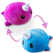 Buy Reversible Plushie - Narwhal Purple/Blue
