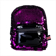 Buy Purple Sequins BooBoo Backpack Mini