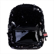 Buy Black Sequins BooBoo Backpack Mini