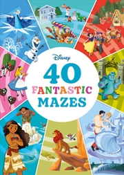 Buy 40 Fantastic Mazes (Disney Deluxe Edition)